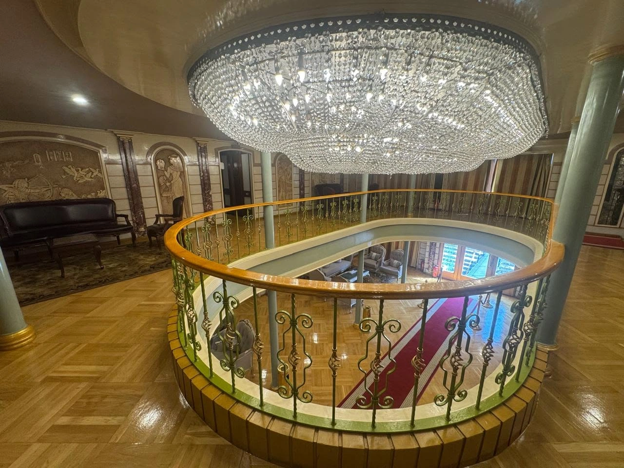 Lobby of the MS Sultan Hassan Nile Cruise Nile cruise